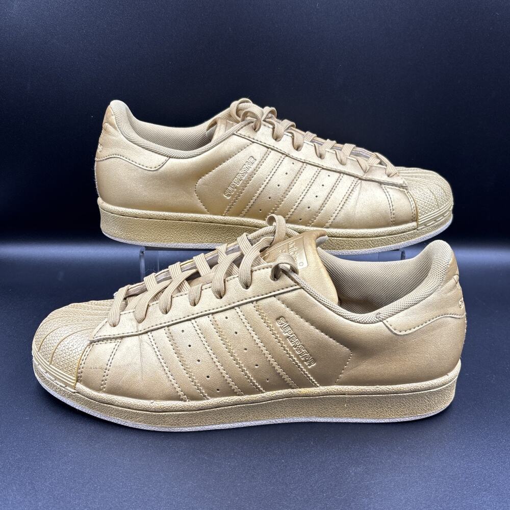 Adidas Originals Superstar Gold Edition BB8138 Wmns Sz 9.5 Mens Sz 8.5